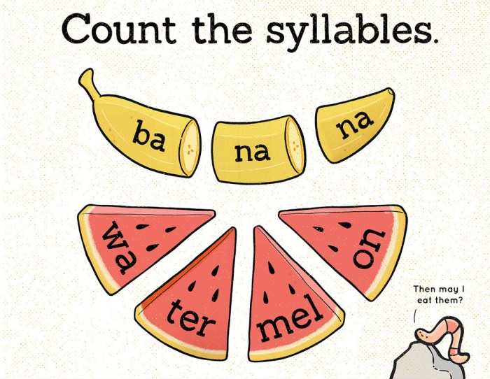 How many syllables in spider