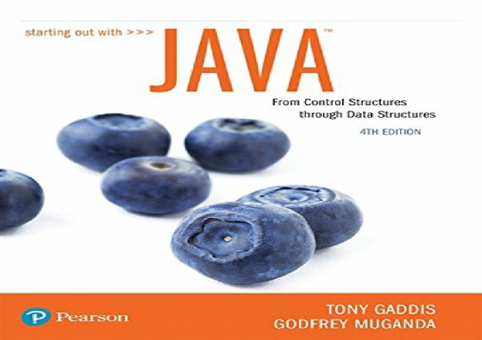 Starting out with java 7th edition pdf