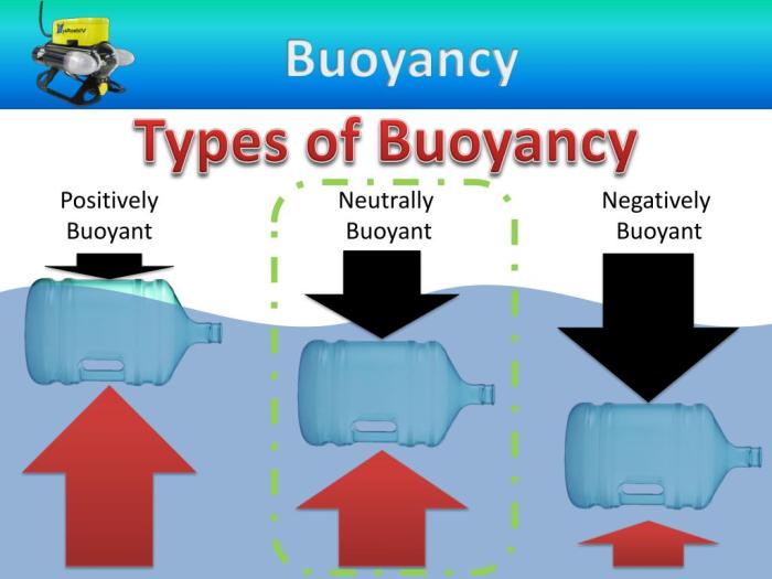 If an object is neutrally buoyant in fresh water